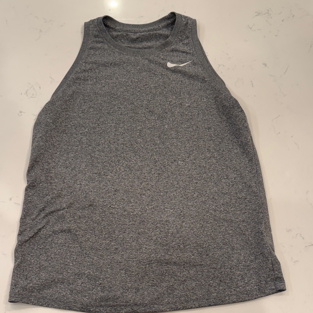 Nike Heather Gray Athletic Tank